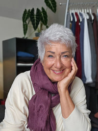 Leas Verden Skjerf Leas verden- Ulrikke skjerf i bomull og modal kunstkolonialen