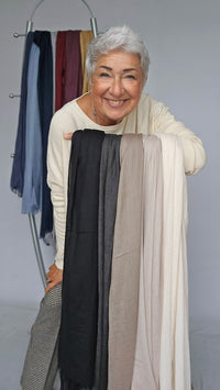 Leas Verden Skjerf Leas verden- Ulrikke skjerf i bomull og modal kunstkolonialen