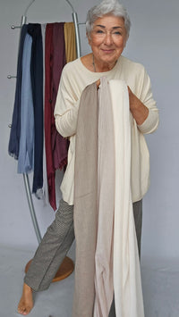 Leas Verden Skjerf Leas verden- Ulrikke skjerf i bomull og modal kunstkolonialen