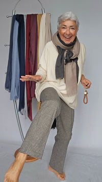 Leas Verden Skjerf Leas verden- Ulrikke skjerf i bomull og modal kunstkolonialen