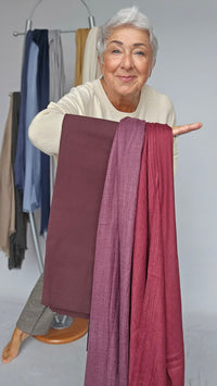 Leas Verden Skjerf Leas verden- Ulrikke skjerf i bomull og modal kunstkolonialen