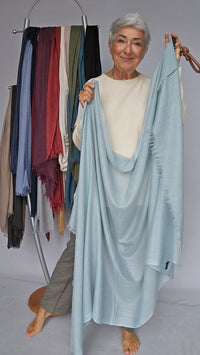 Leas Verden Skjerf Leas verden- Ulrikke skjerf i bomull og modal kunstkolonialen