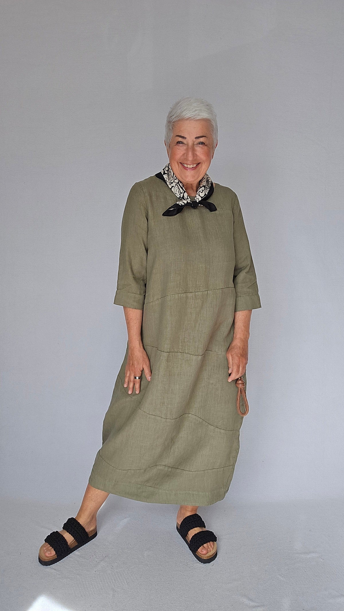 Leas Verden- Silkeskjerf 53 x 53 cm