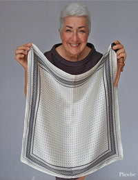 Leas Verden Skjerf Phoebe Leas Verden- Silkeskjerf 53 x 53 cm kunstkolonialen