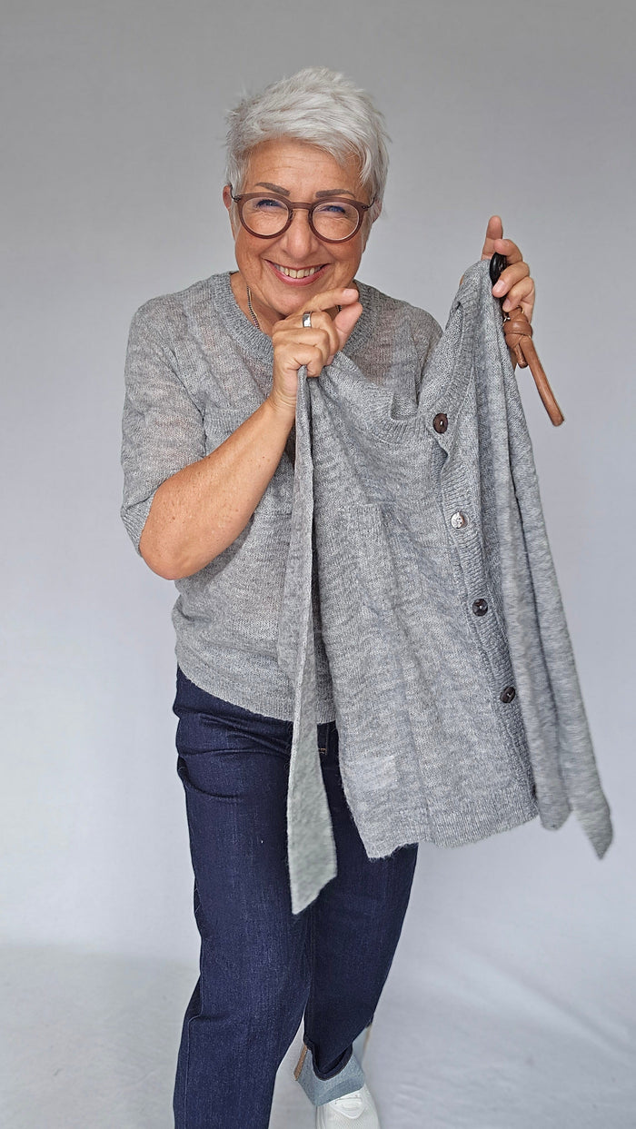 Lundgaard Cardigan Lundgaard- Cardigan m/knapper kunstkolonialen