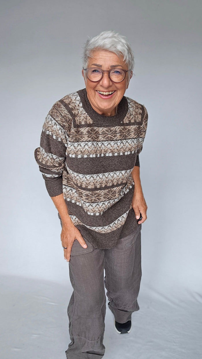 Lundgaard Genser Lundgaard- Strikkegenser m/mønster kunstkolonialen