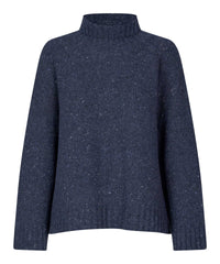 Masai Genser MASAI- Fenoria Strikkegenser m/høy hals kunstkolonialen