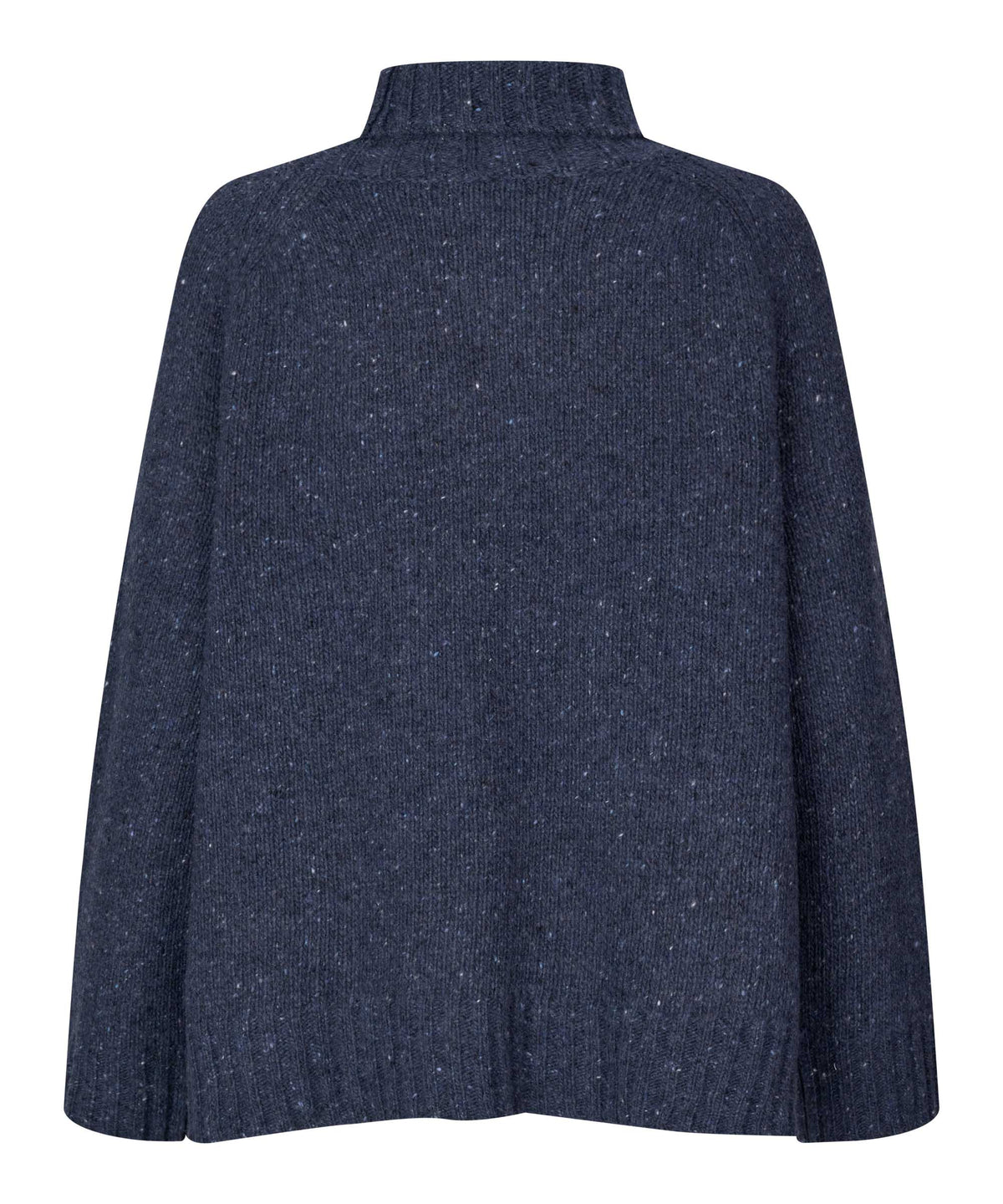 Masai Genser Navy / S MASAI- Fenoria Strikkegenser m/høy hals kunstkolonialen