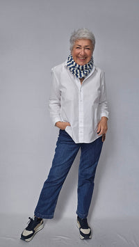 Masai Jeans Masai- Portiscan jeans med rette ben kunstkolonialen