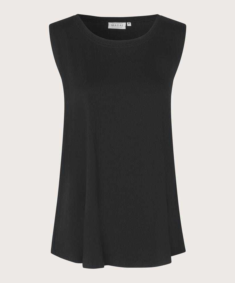 Masai Topp Black / S Masai- Elisa Top kunstkolonialen