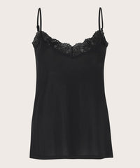 Masai Topp Black / S Masai- Ella Top m/blonder kunstkolonialen