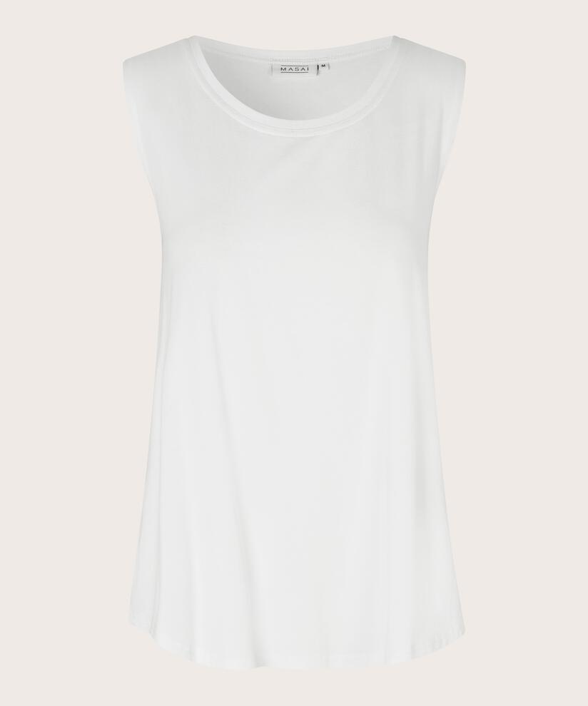 Masai Topp Cream / S Masai- Elisa Top kunstkolonialen