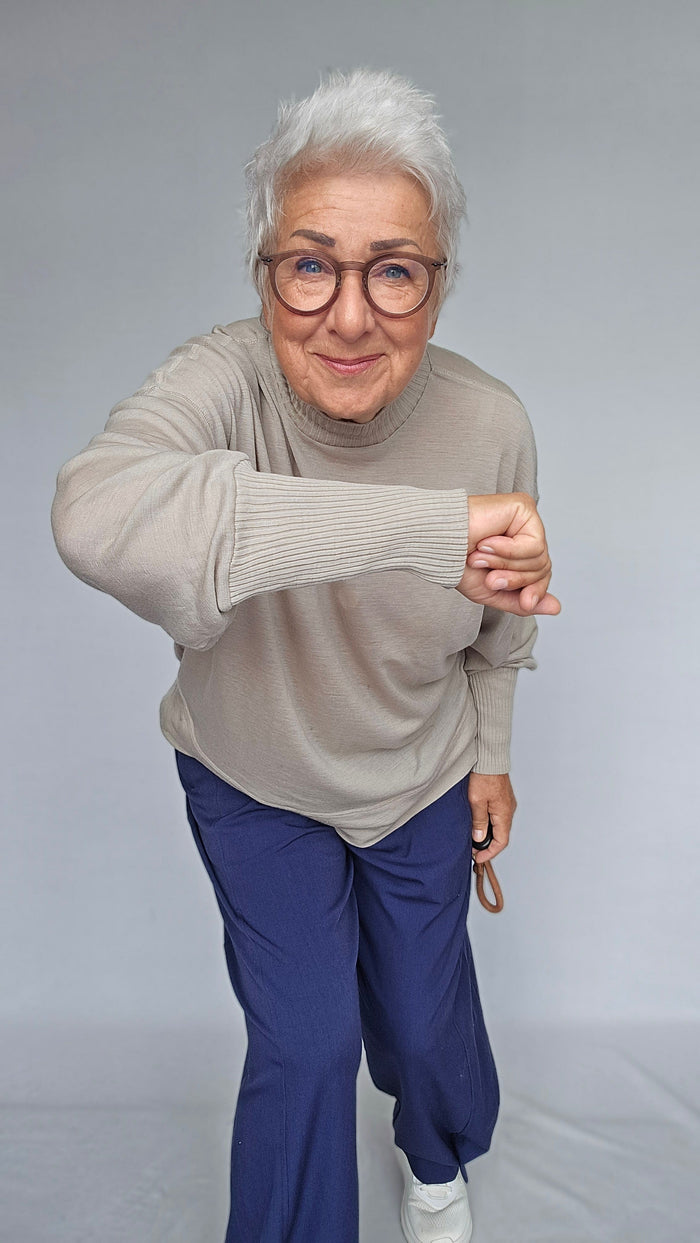 Seamless Basic Genser Seamless Basic- Woolen Sporty Sweat kunstkolonialen