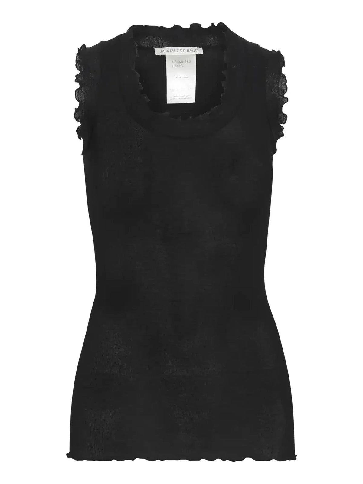 Seamless Basic Tank top Seamless Basic- Flounce Cotton Tank Top kunstkolonialen