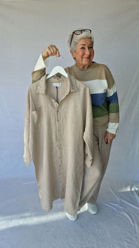 Tif Tiffy skjorte Tif Tiffy- Grace Oversize Shirt kunstkolonialen
