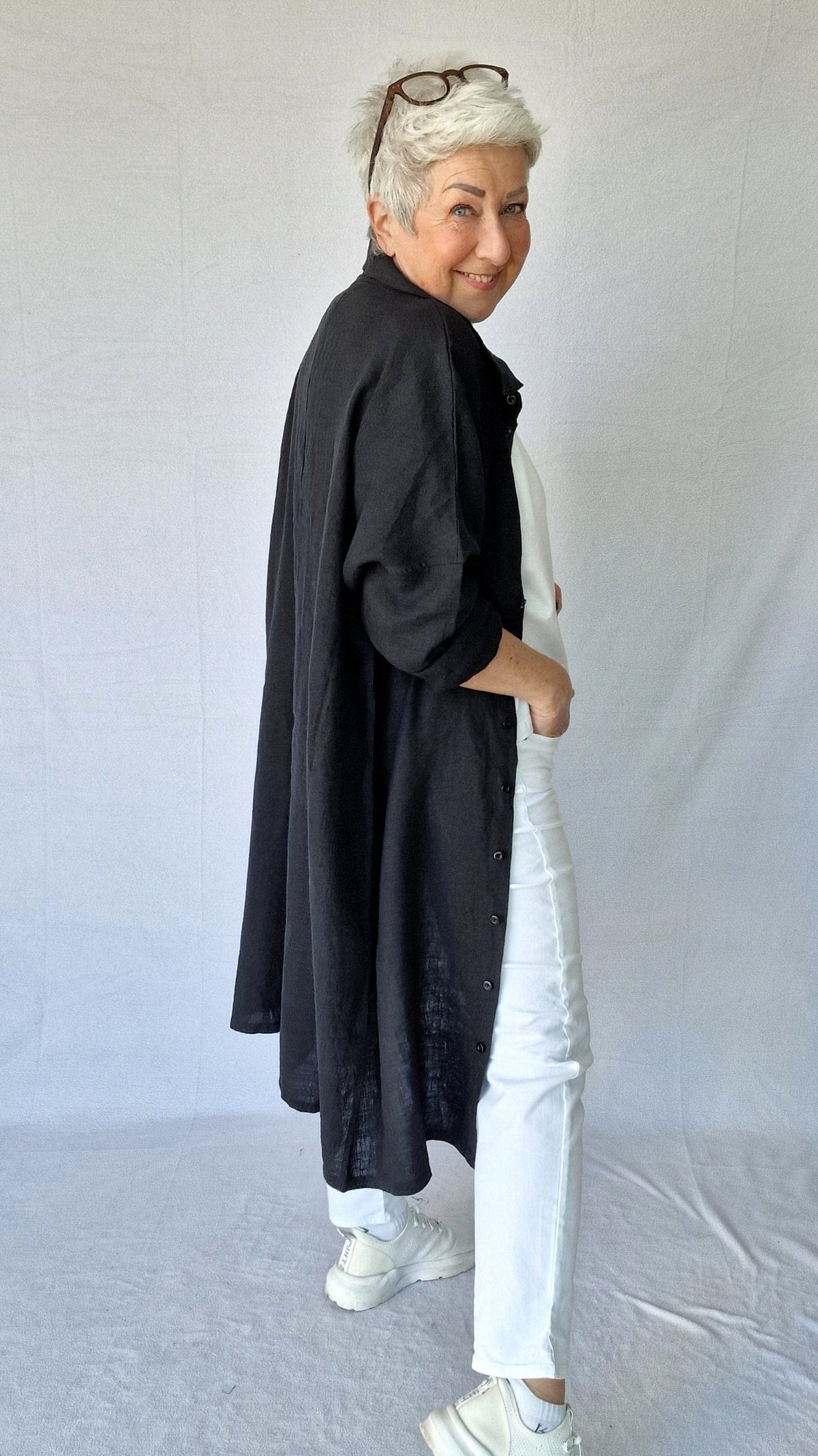 Tif Tiffy skjorte Tif Tiffy- Grace Oversize Shirt kunstkolonialen