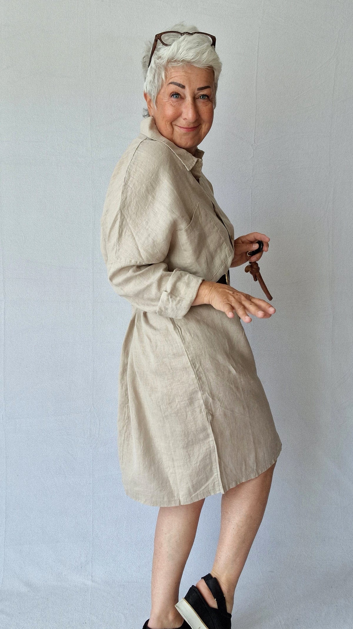 Tif Tiffy skjorte Tif Tiffy- Grace Oversize Shirt kunstkolonialen