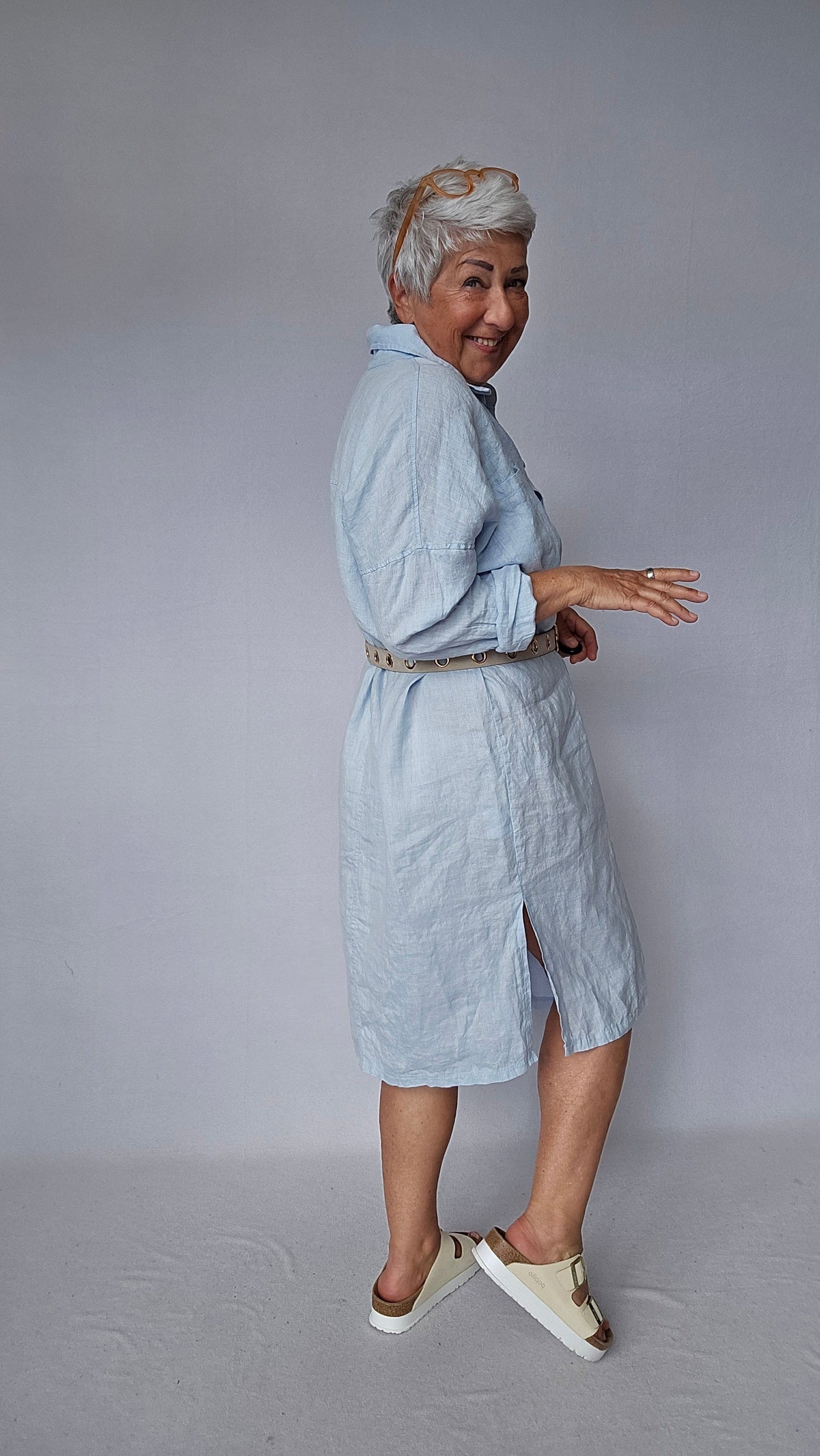 Tif Tiffy Skjorte Tif Tiffy-Karla Long Shirt kunstkolonialen
