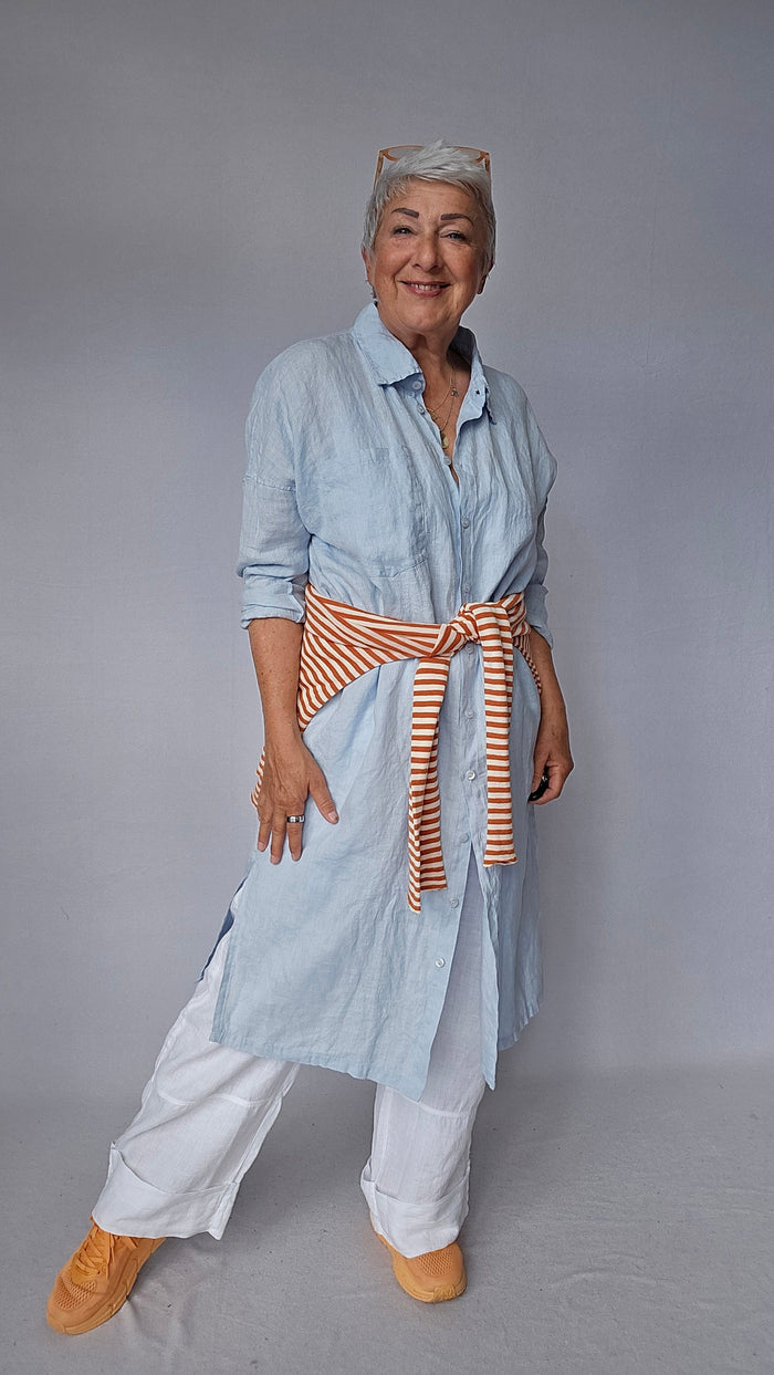 Tif Tiffy Skjorte Tif Tiffy-Karla Long Shirt kunstkolonialen