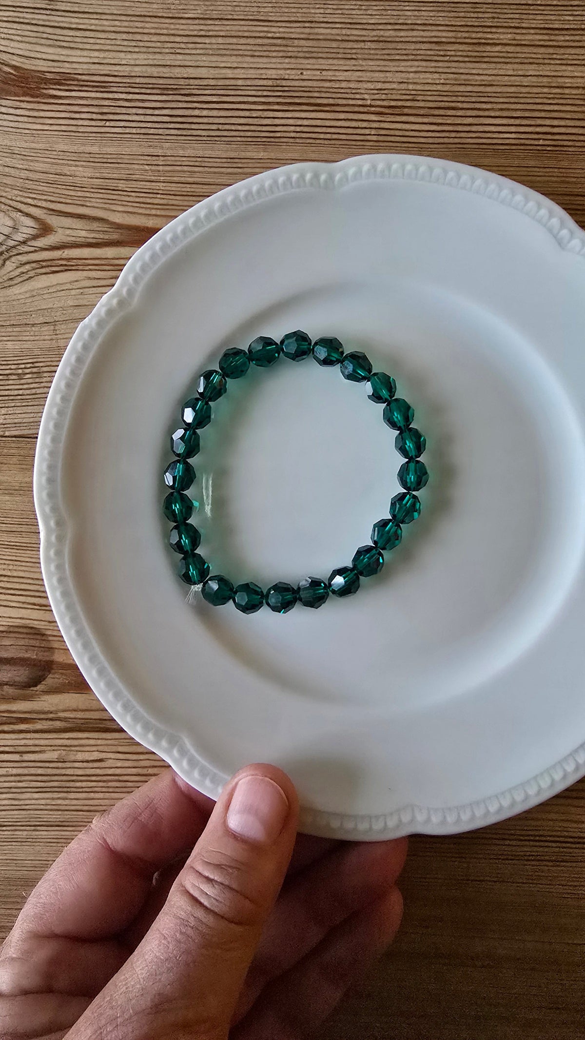 Wilhelmine Smykker Smykker Wilhelmine smykker- Strikkarmbånd m/swarovski krystall kunstkolonialen