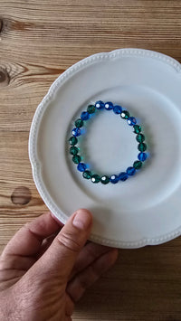 Wilhelmine Smykker Smykker Wilhelmine smykker- Strikkarmbånd m/swarovski krystall kunstkolonialen