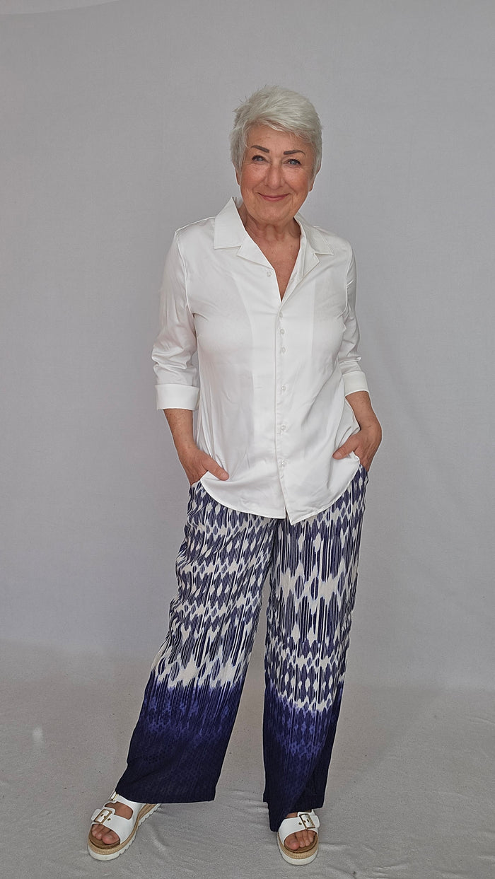 Lundgaard Bluse Lundgaard- Bluse med 3/4 arm kunstkolonialen