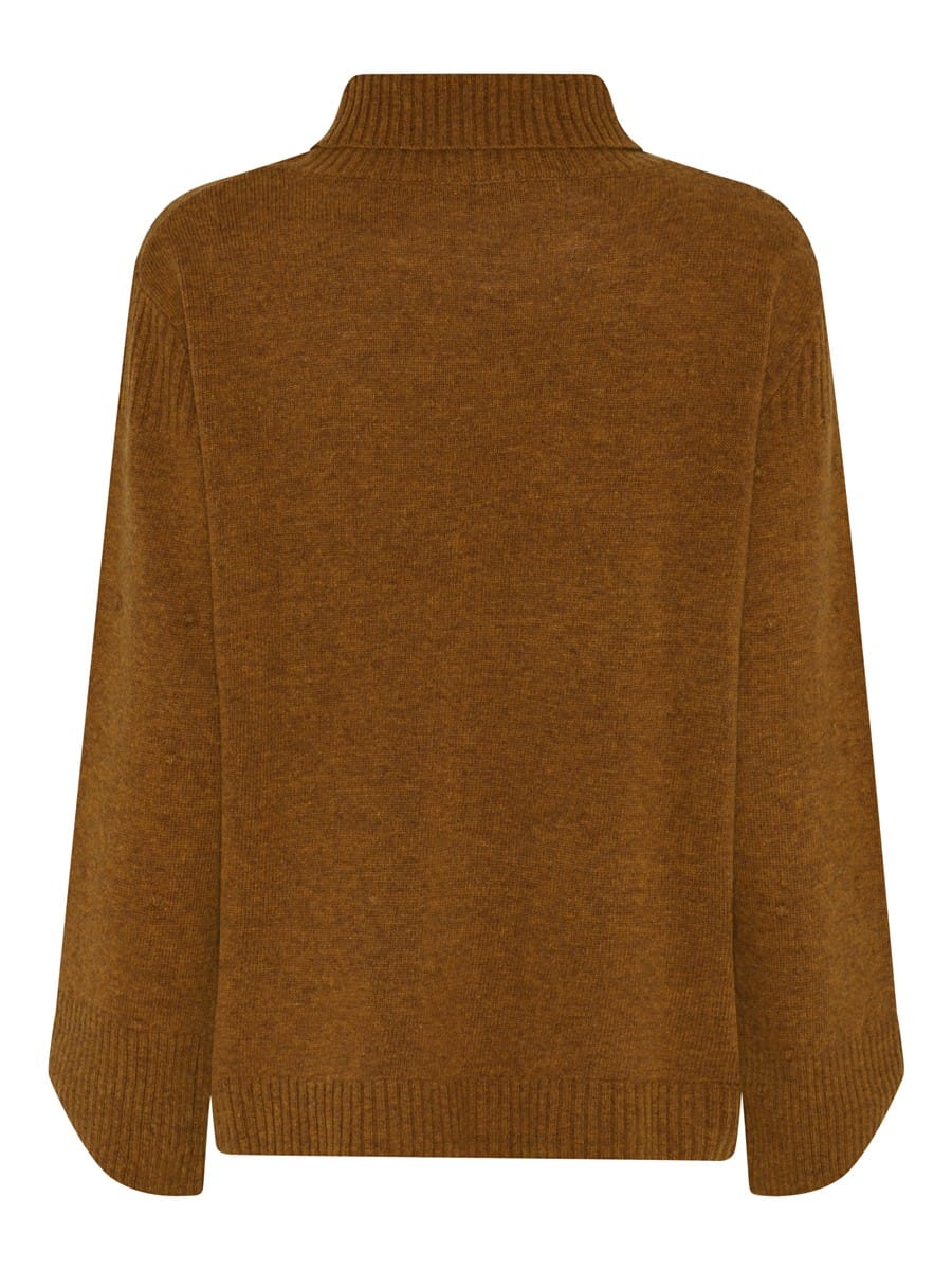 Lundgaard- Genser m/høy hals i ull