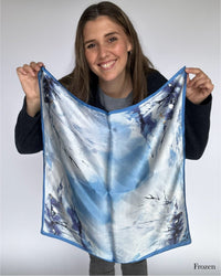 Leas Verden- Silkeskjerf 53 x 53 cm