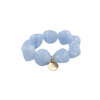 BUD TO ROSE Armbånd Blue BUD TO ROSE- Vibe resin armbånd kunstkolonialen