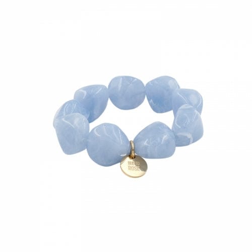 BUD TO ROSE Armbånd Blue BUD TO ROSE- Vibe resin armbånd kunstkolonialen