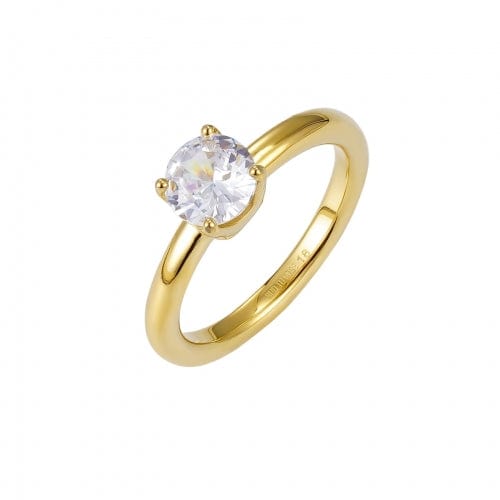 BUD TO ROSE Ringer Gull BUD TO ROSE- Stella Solitaire Ring kunstkolonialen