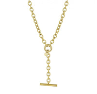 BUD TO ROSE Smykker Gull BUD TO ROSE- Alexa T-bar langt halskjede kunstkolonialen