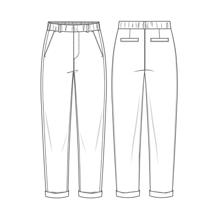 By Basics Bukse by basics- 3013 Chino ullbukse kunstkolonialen