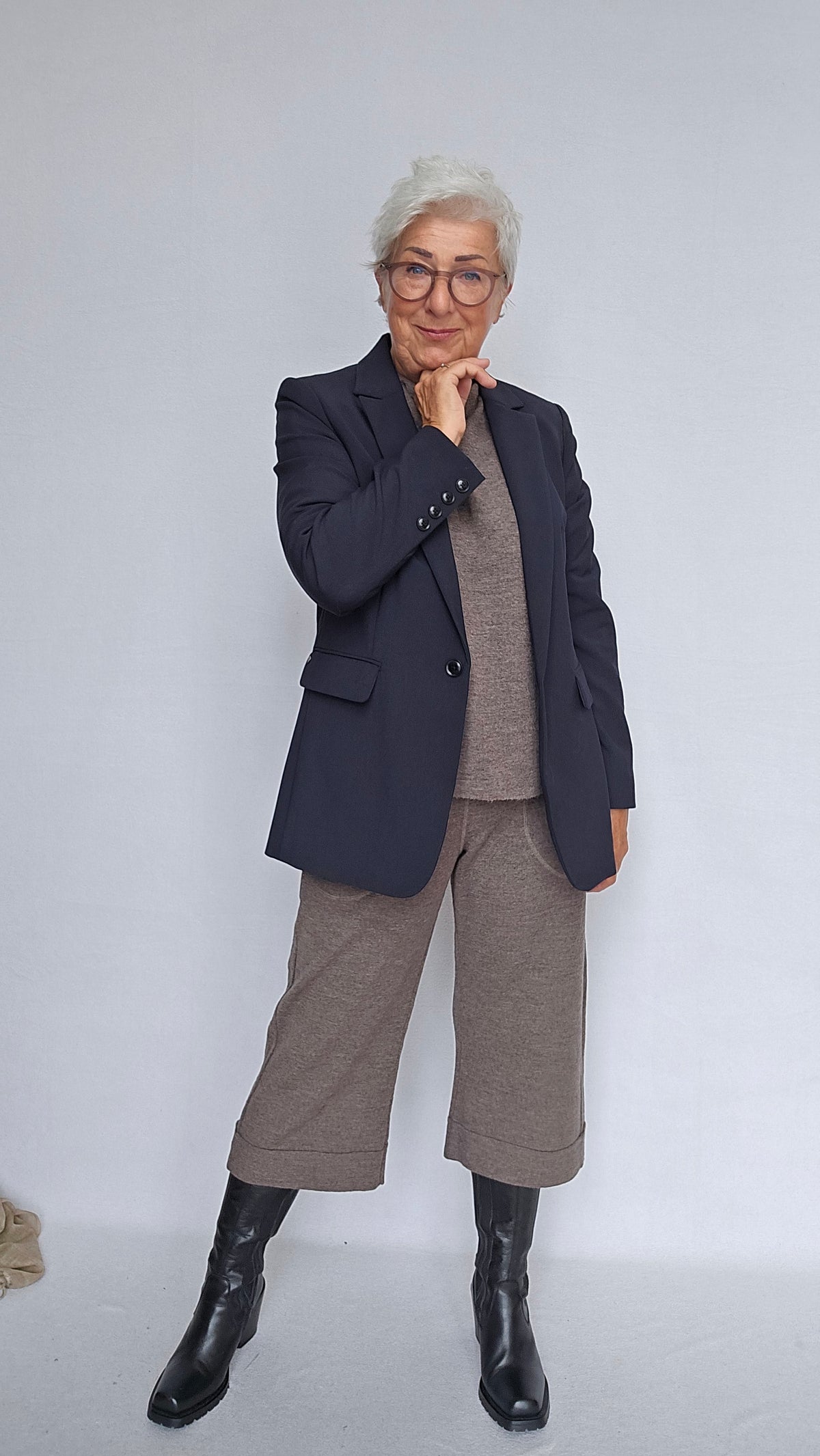 By Basics Bukse by basics- 3014 Culotte ullbukse kunstkolonialen