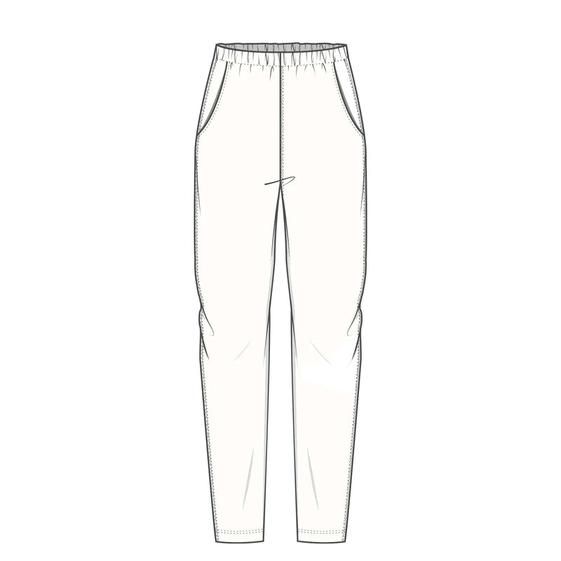 By Basics Bukse S / Petrol blue By Basics- 3006 Pants w/side kunstkolonialen