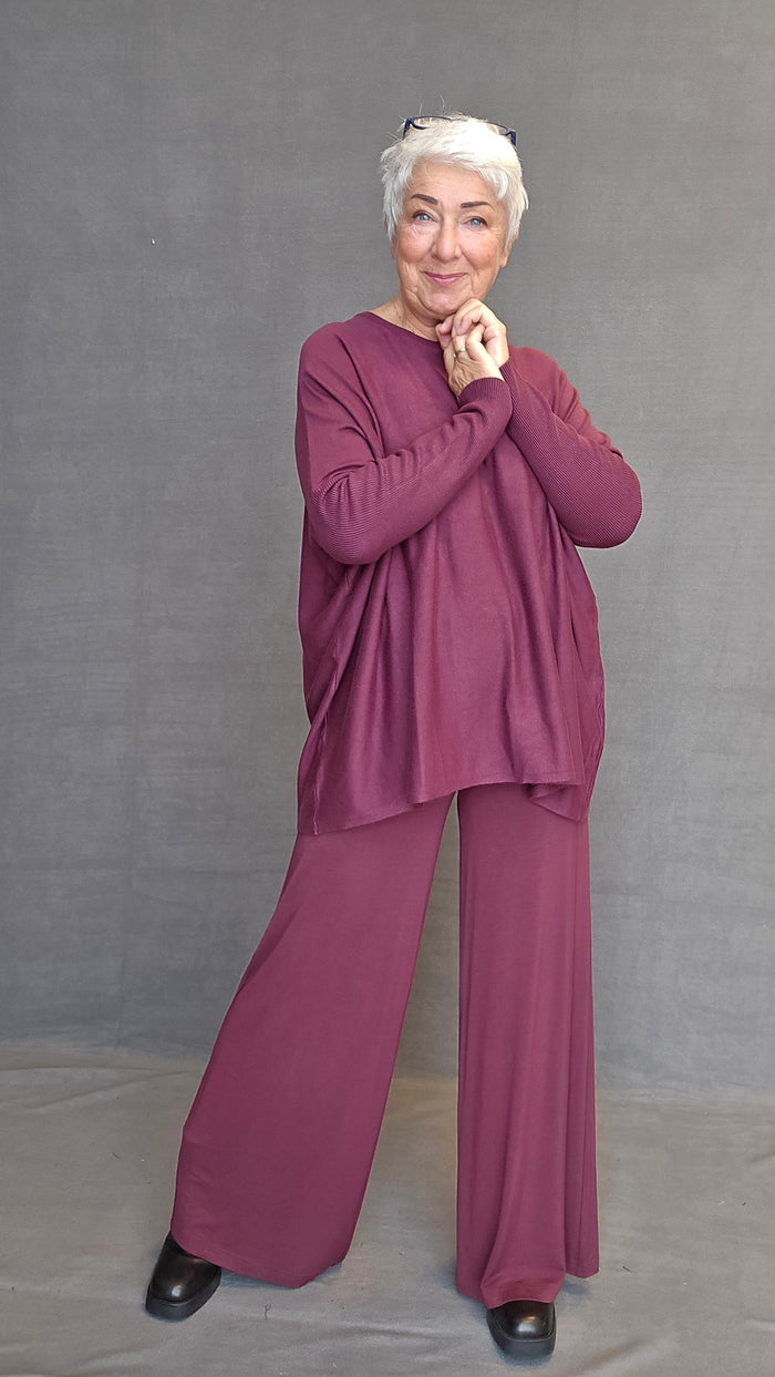 By Basics Bukser by basics bamboo- 3606 vide bukser m/ekstra lengde kunstkolonialen