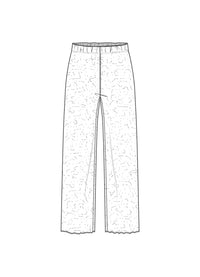 By Basics Bukser By basics- Bubblewool 3501 Wide Pants kunstkolonialen