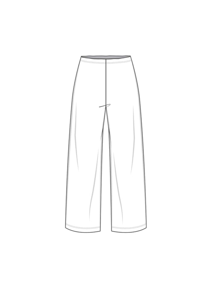 By Basics By Basics Bamboo- Vide bukser, Navy Blue eller Denim Blue kunstkolonialen