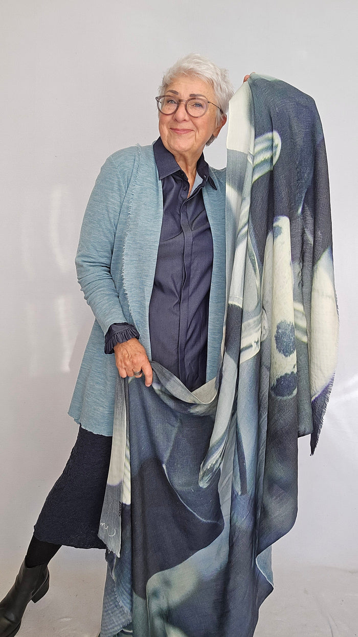By Basics Cardigan By Basics- 8003 Long Cardigan kunstkolonialen
