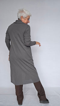 By Basics Cardigan By basics- 8010 Ekstra lang cardigan kunstkolonialen