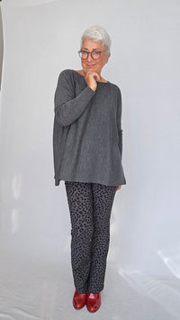 By basics Genser By Basics- 4046 Vid genser kunstkolonialen
