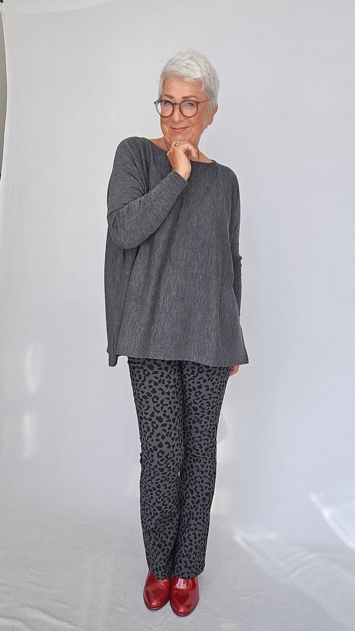 By basics Genser By Basics- 4046 Vid genser kunstkolonialen