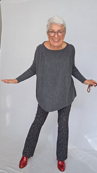 By basics Genser By Basics- 4046 Vid genser kunstkolonialen
