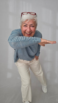 By basics Genser by basics- 4062 genser m/detaljer på ermene kunstkolonialen