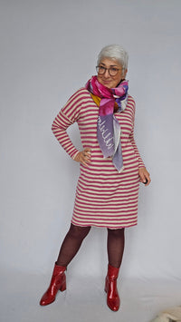 By Basics Kjole By Basics- 7019 Kjole m/høy hals kunstkolonialen