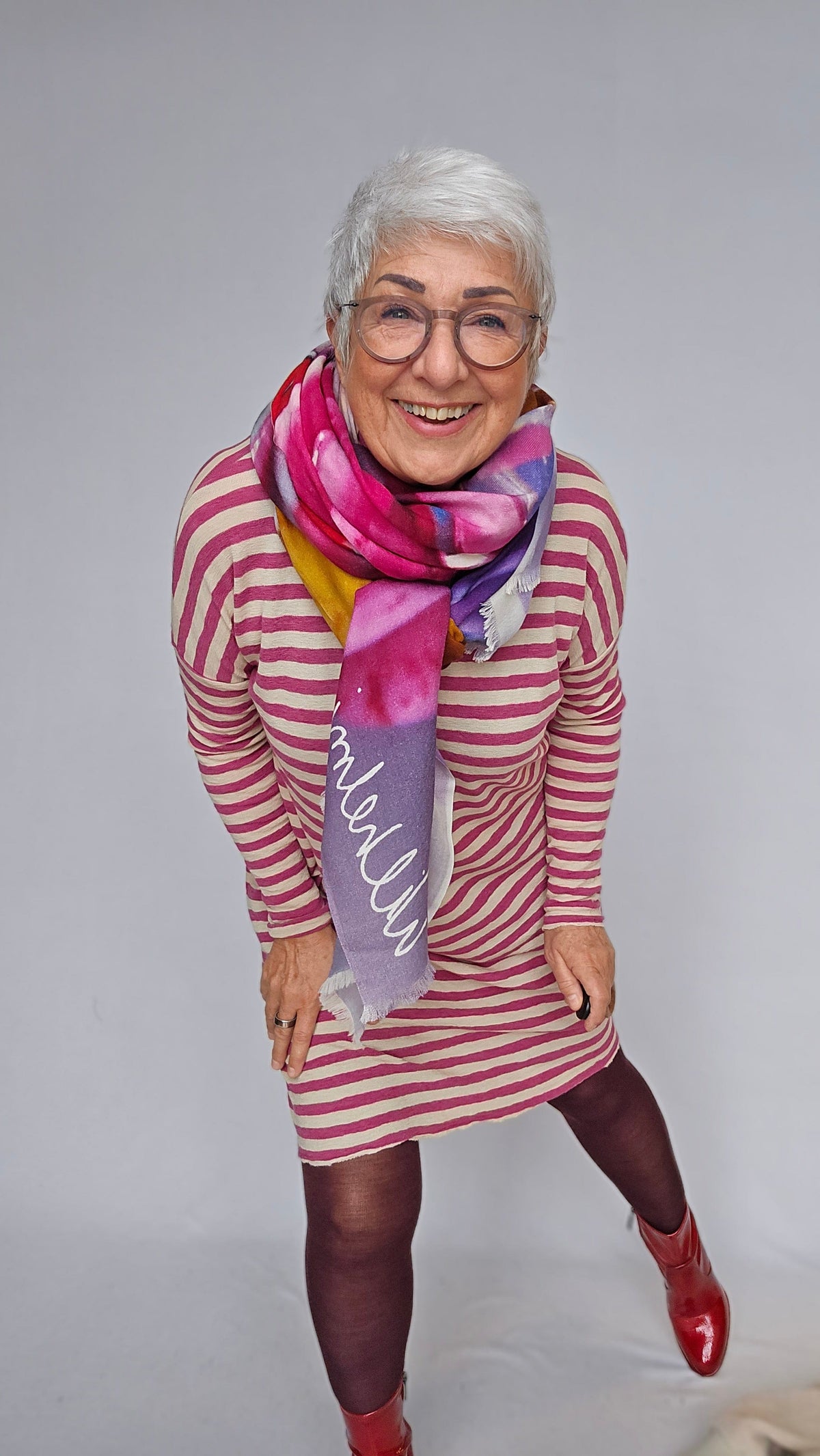 By Basics Kjole By Basics- 7019 Kjole m/høy hals kunstkolonialen