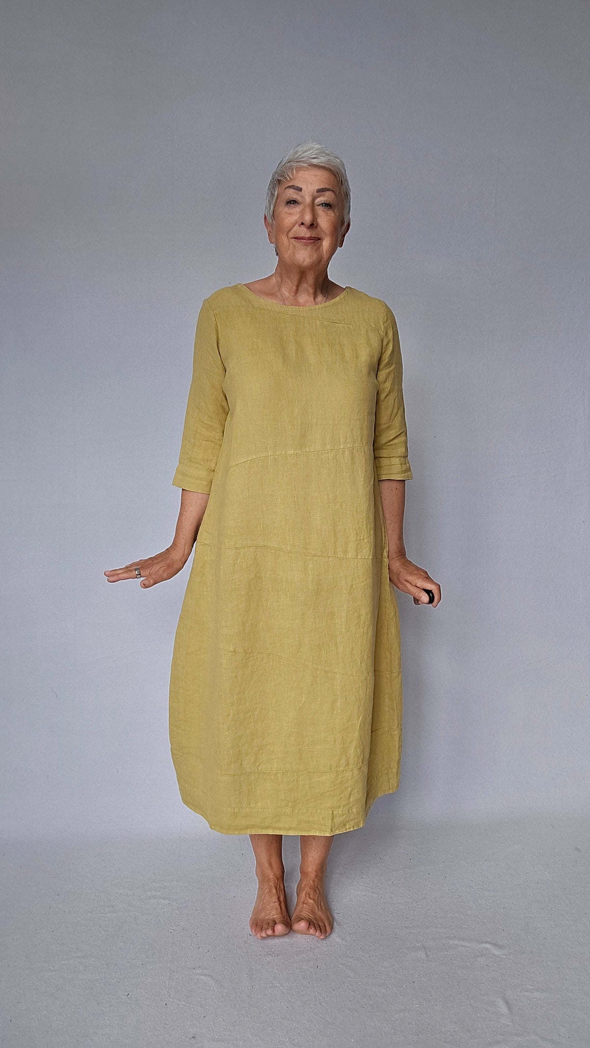 By Basics Kjole OWN By Basics- 11000 Lang lekker linkjole kunstkolonialen