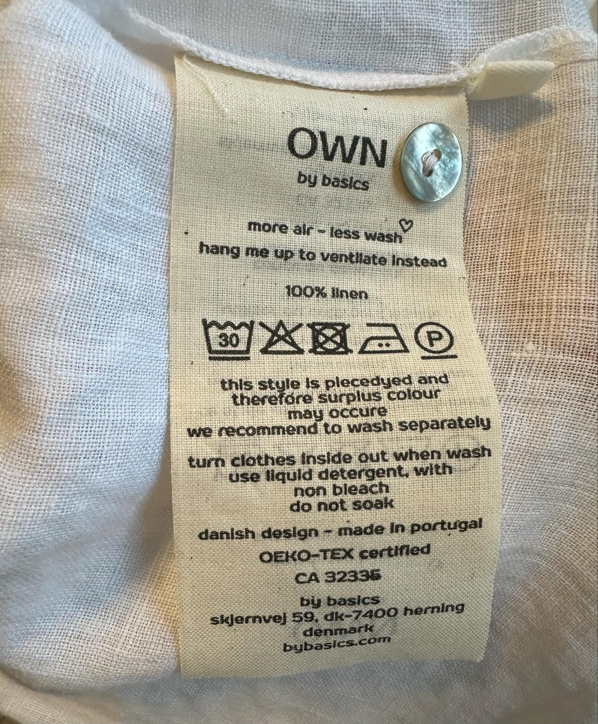 By Basics Kjole OWN By Basics- 11000 Lang lekker linkjole kunstkolonialen