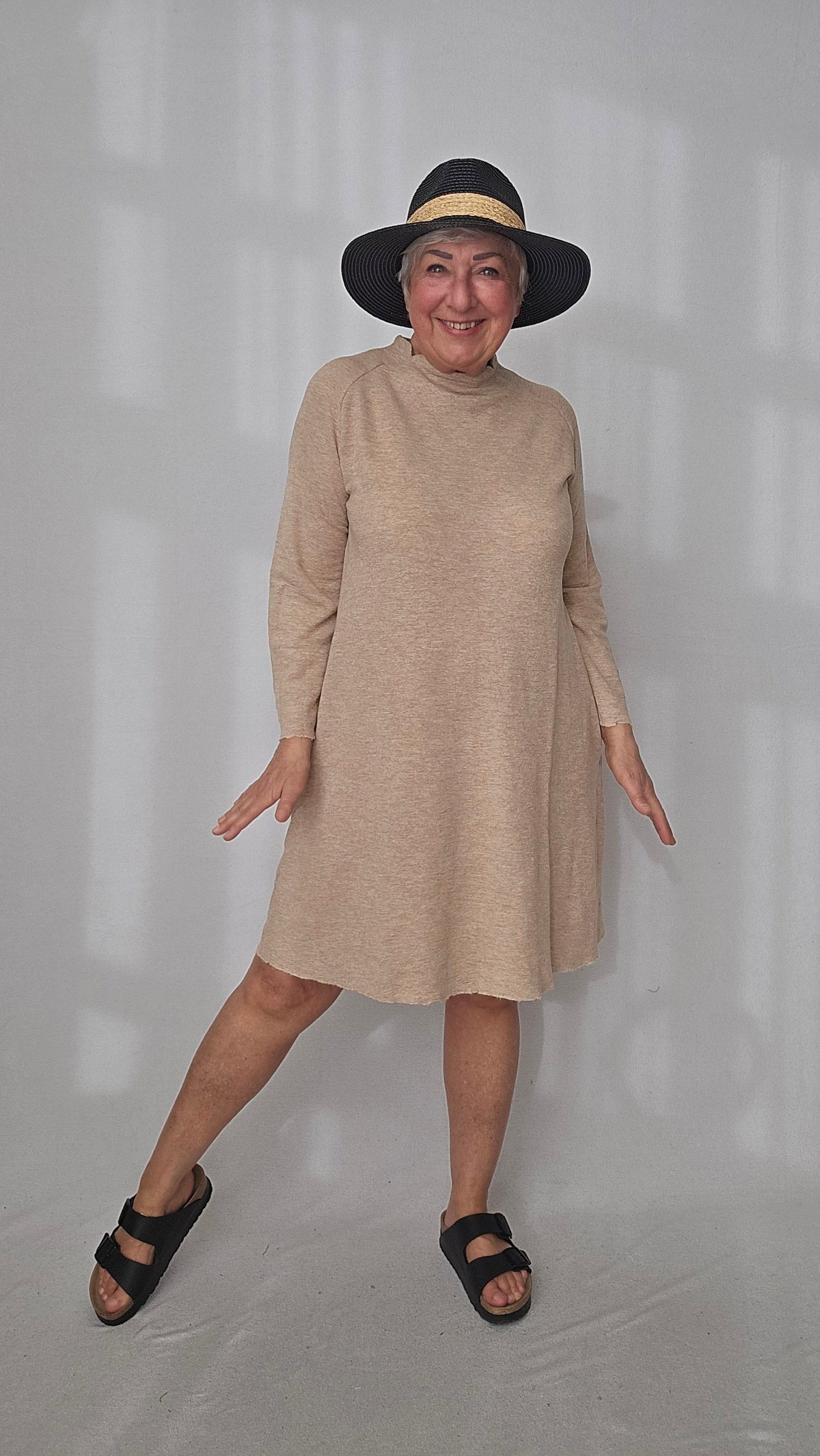 By Basics Kjoler by basics- 7043 ullkjole A-shape kunstkolonialen