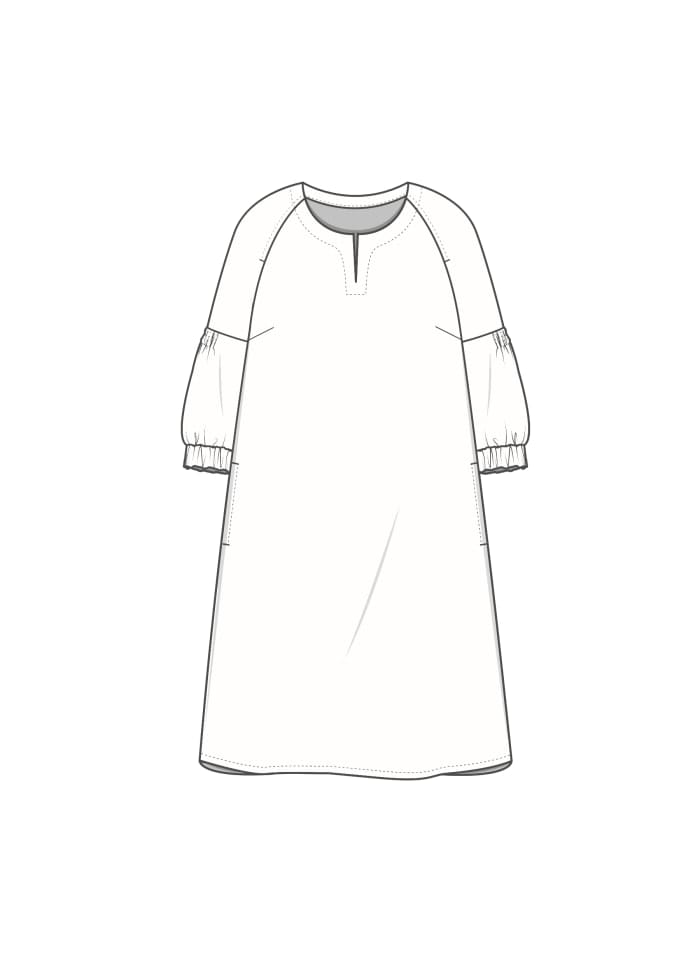 By basics Kjoler OWN by basics- 12029 Linkjole A-shape kunstkolonialen